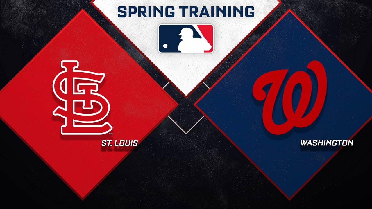 St. Louis Cardinals vs Washington Nationals poster