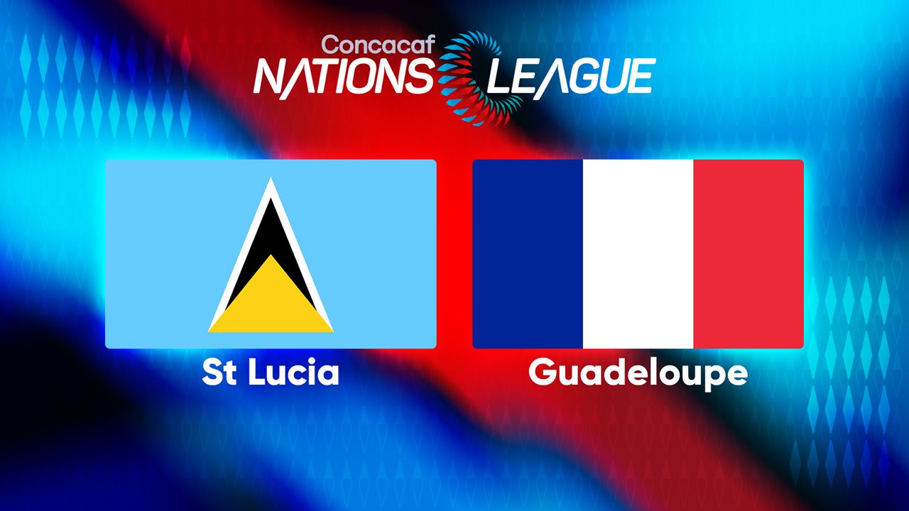 St Lucia vs Guadeloupe poster