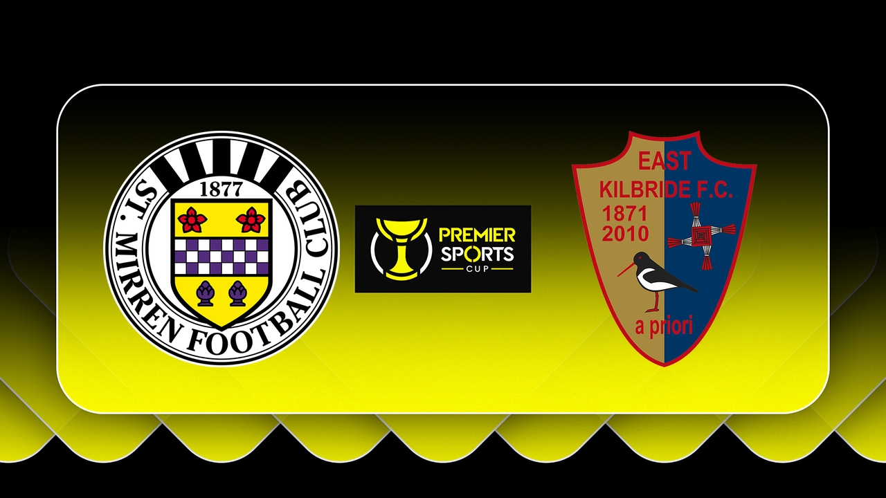 St Mirren vs East Kilbride poster