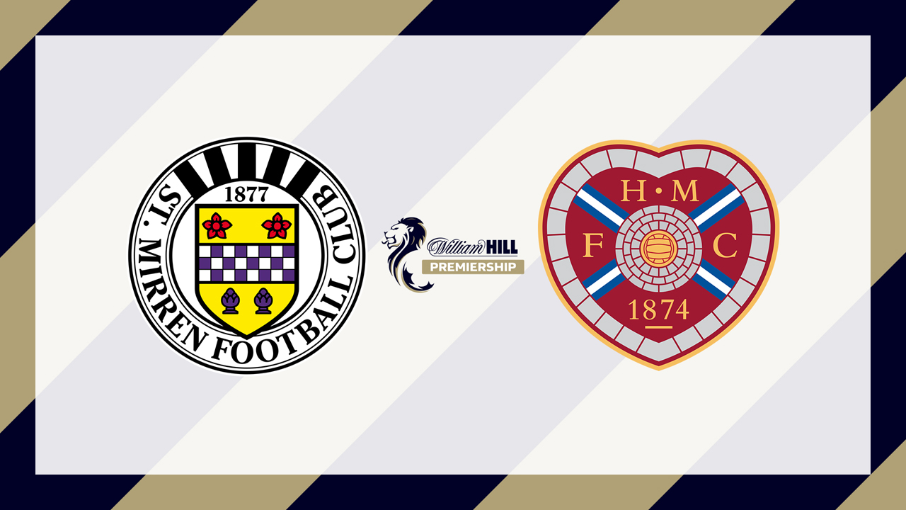 St Mirren vs Heart of Midlothian poster