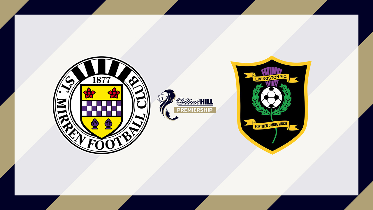 St Mirren vs Livingston poster