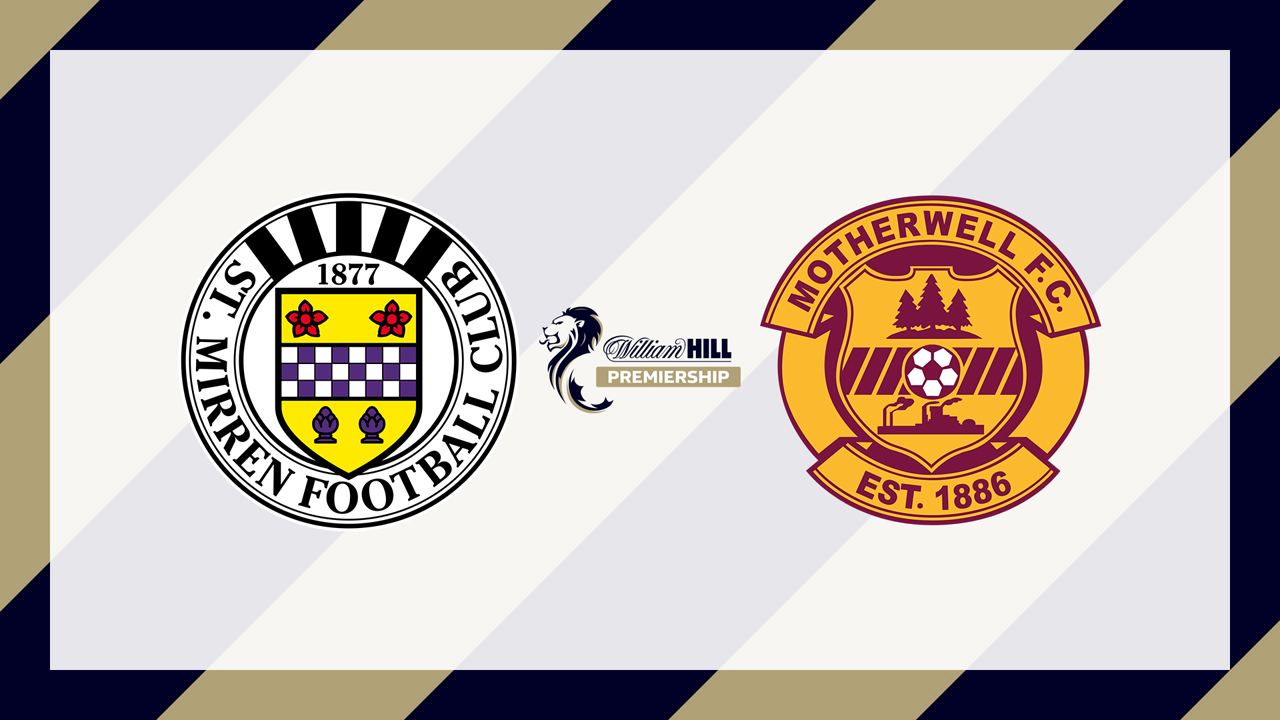 St Mirren vs Motherwell poster