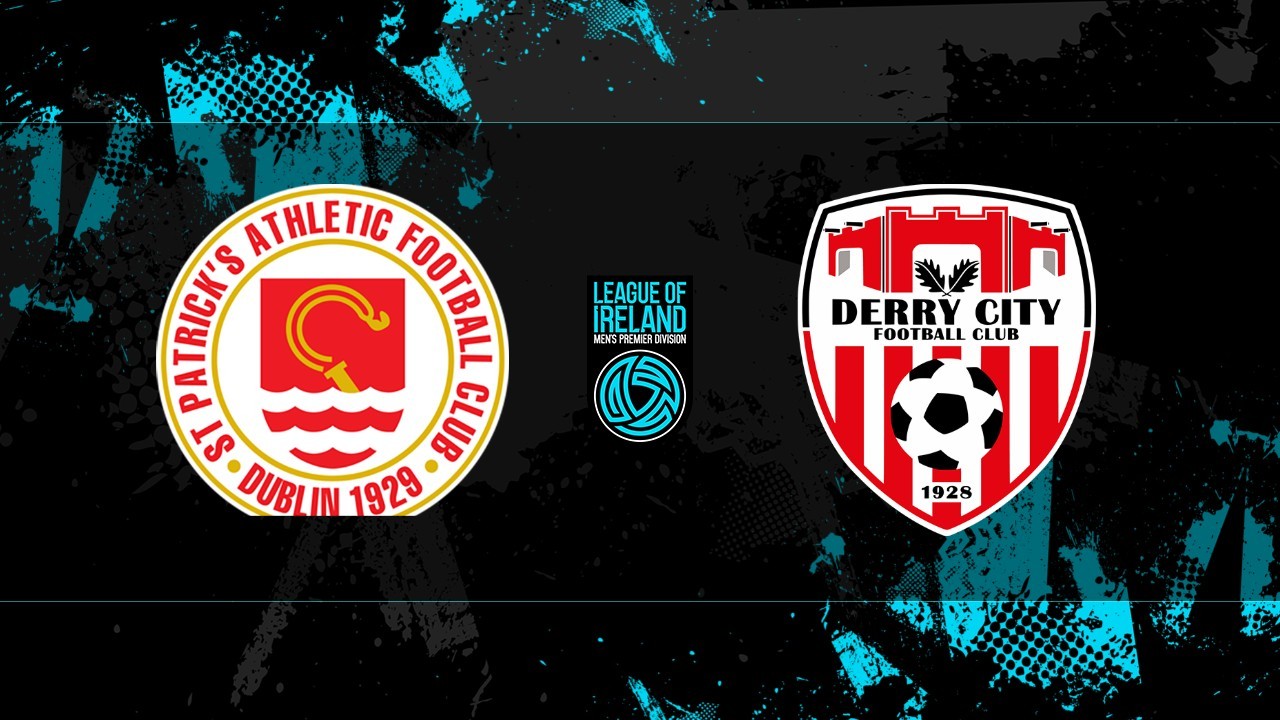 St Patrick's Athletic vs Derry City poster