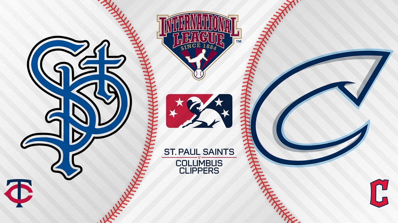 St. Paul Saints vs Columbus Clippers poster