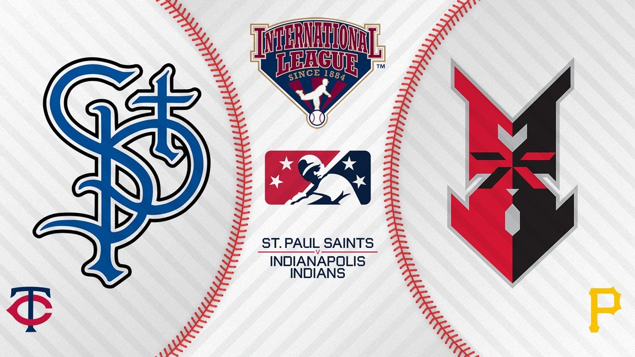 St. Paul Saints vs Indianapolis Indians poster