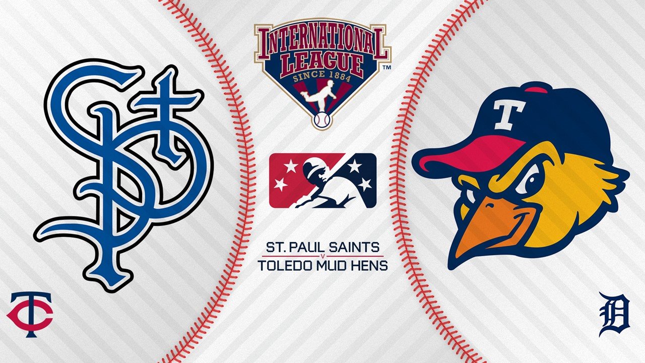St. Paul Saints vs Toledo Mud Hens poster