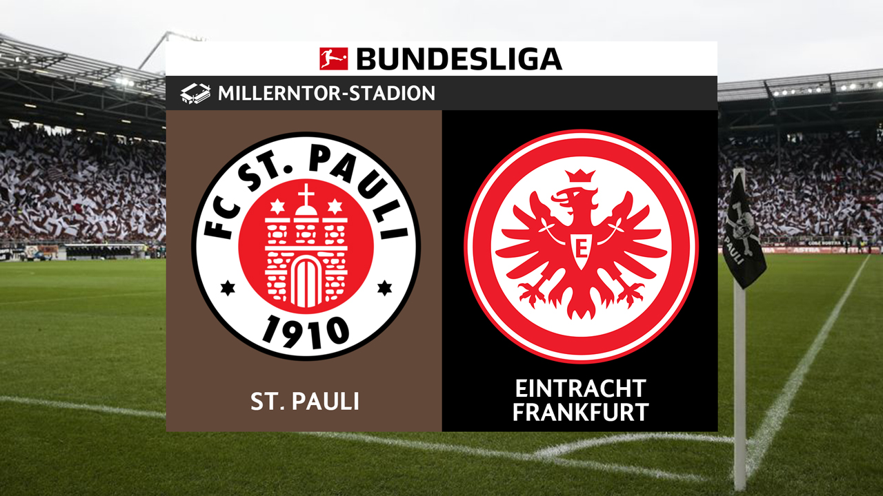 St Pauli vs Eintracht Frankfurt poster