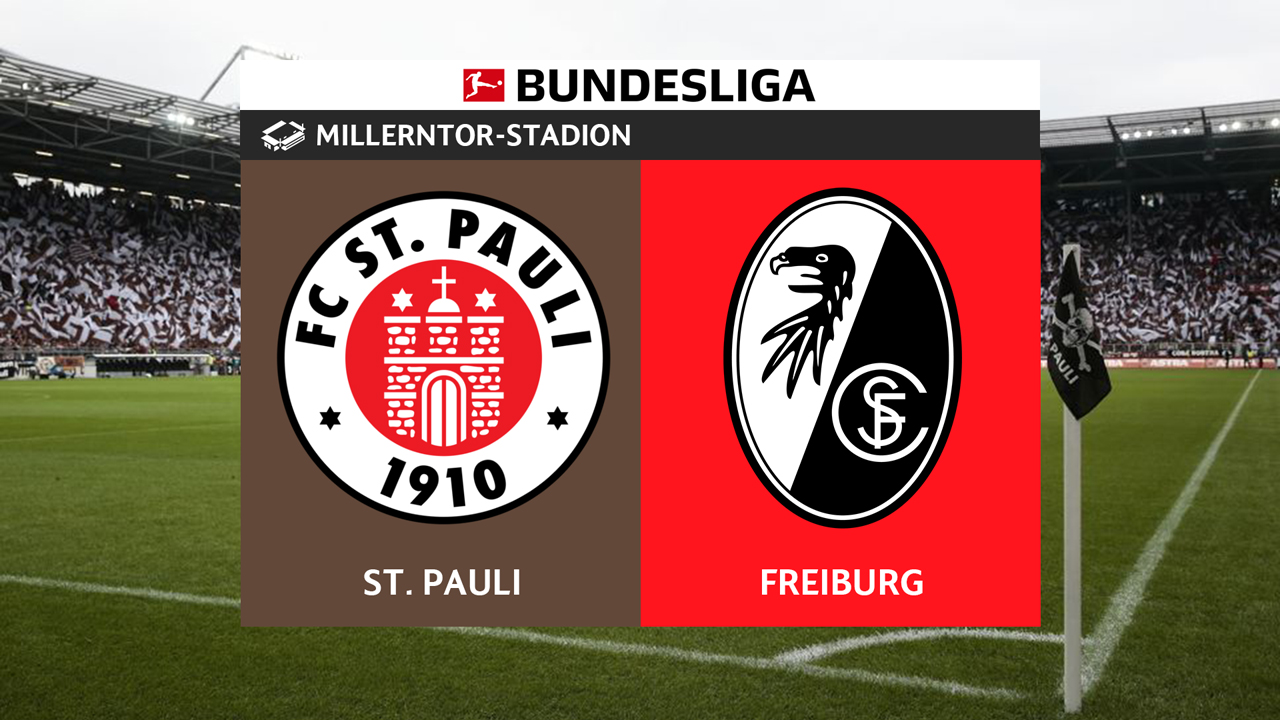 St Pauli vs Freiburg poster
