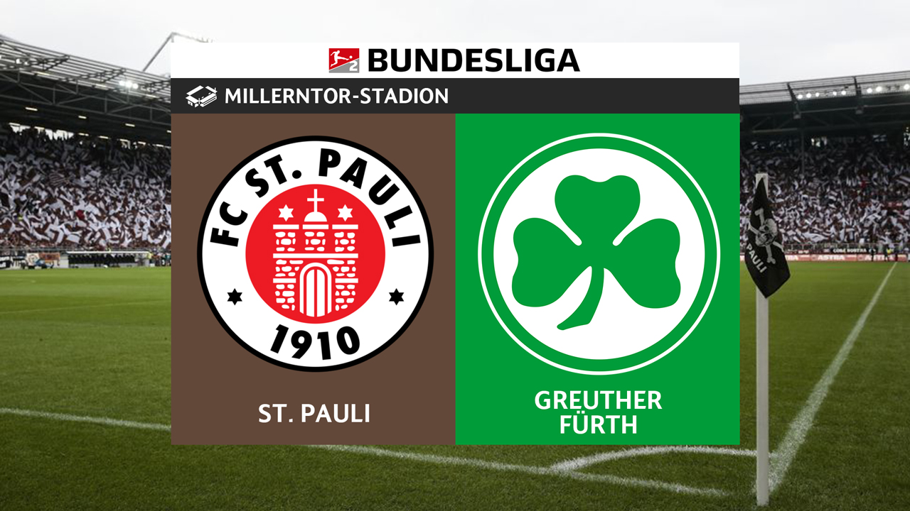 St Pauli vs Greuther Fürth poster