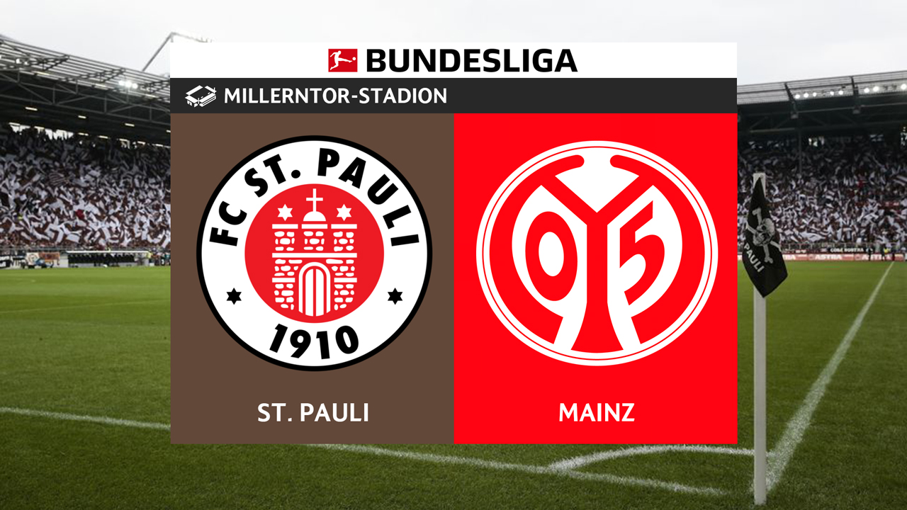 St Pauli vs Mainz poster