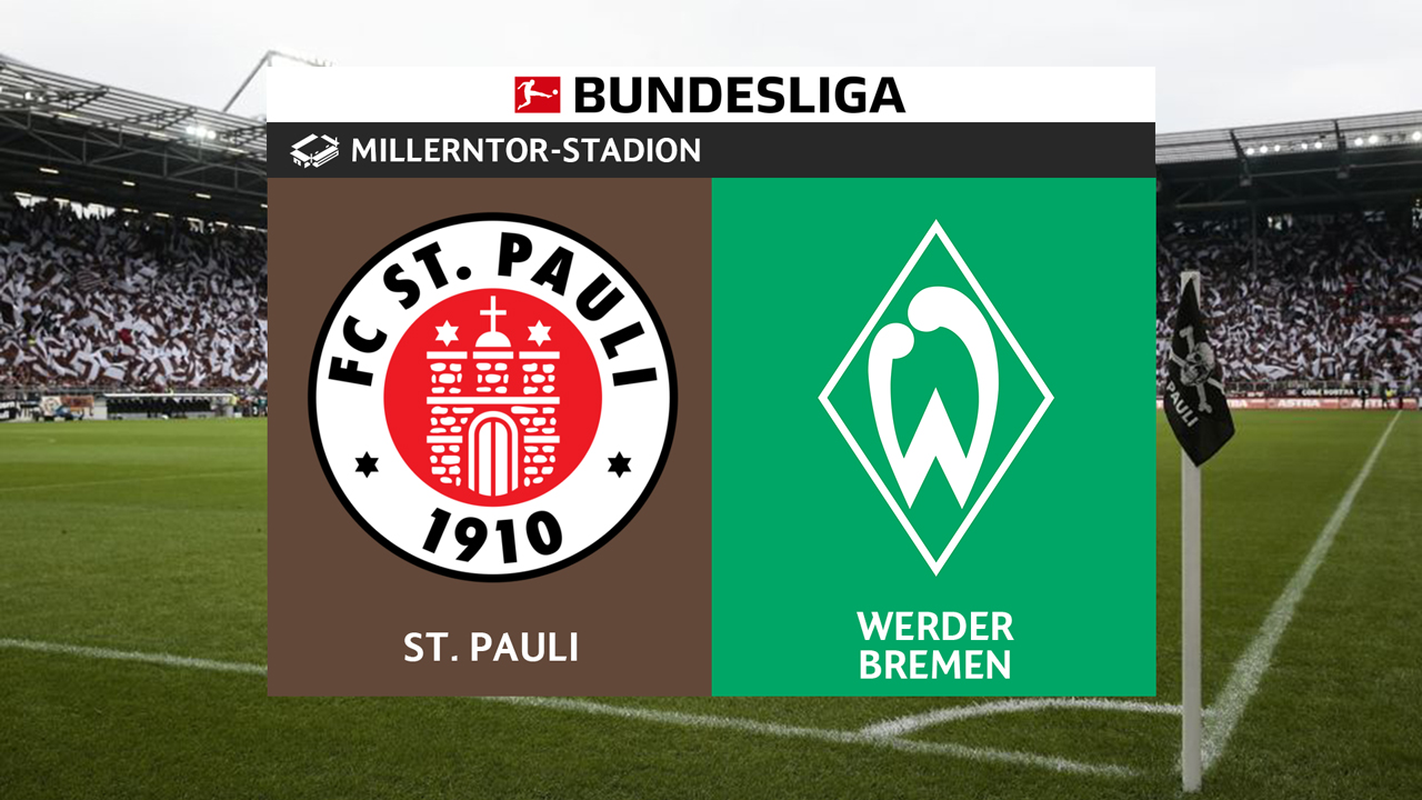 St Pauli vs Werder Bremen poster