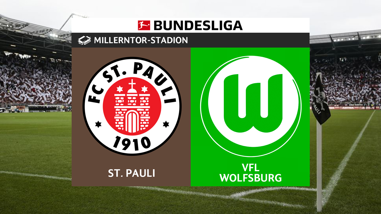 St Pauli vs Wolfsburg poster