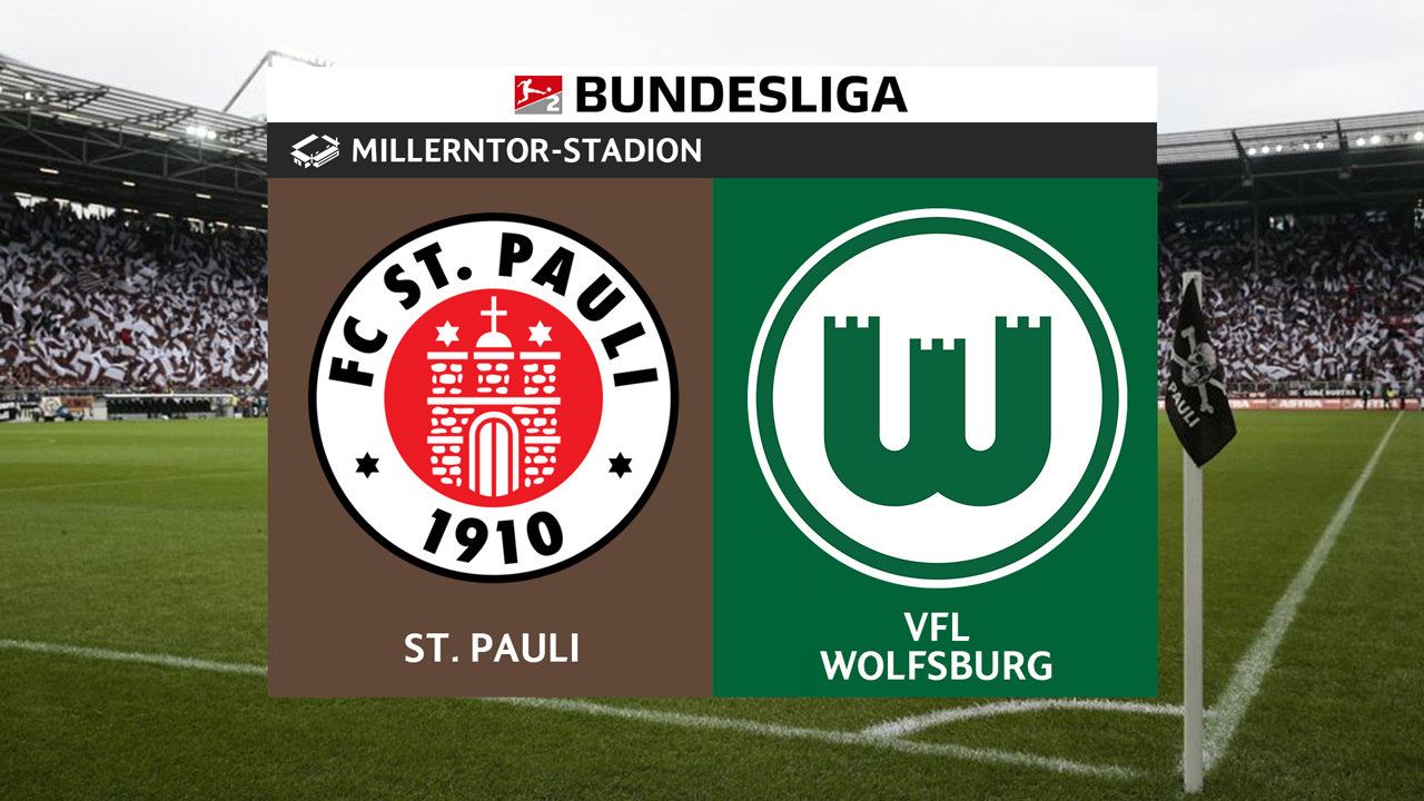 St Pauli vs Wolfsburg poster