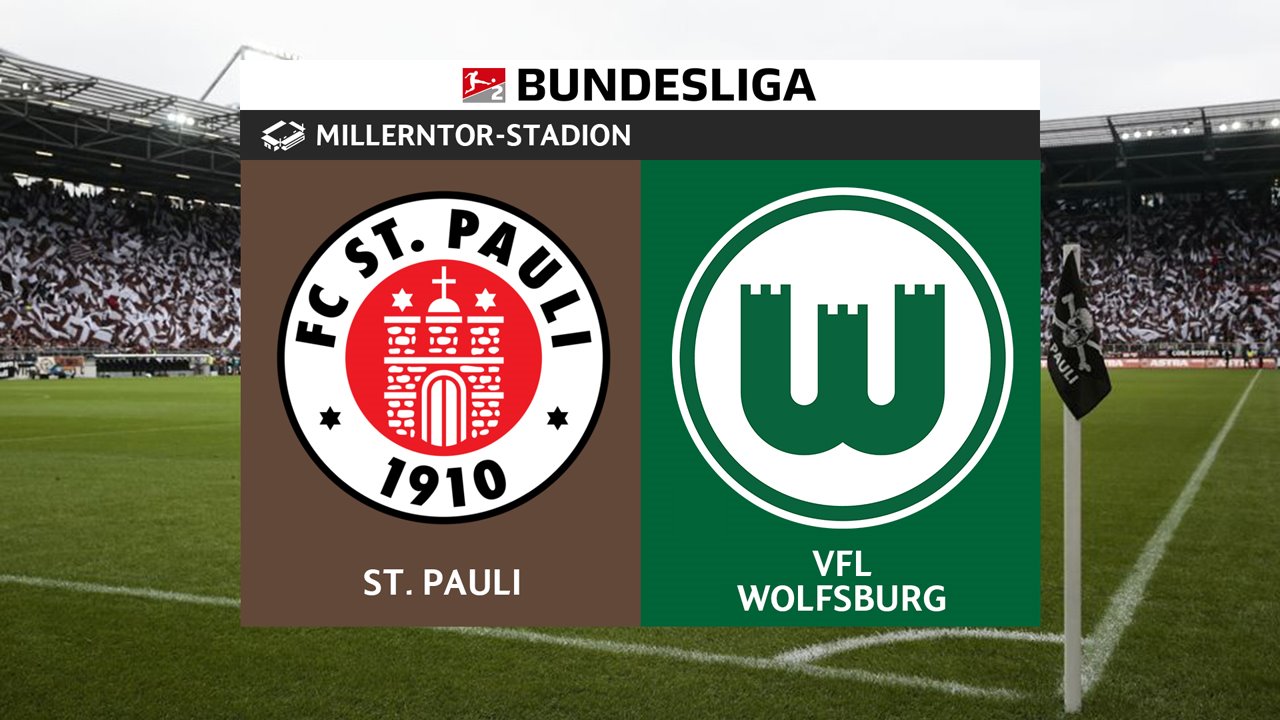 St Pauli vs Wolfsburg poster