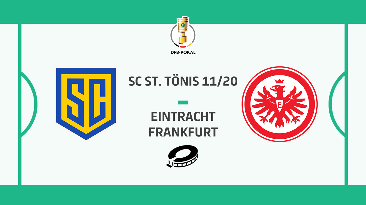 St. Tönis vs Eintracht Frankfurt poster
