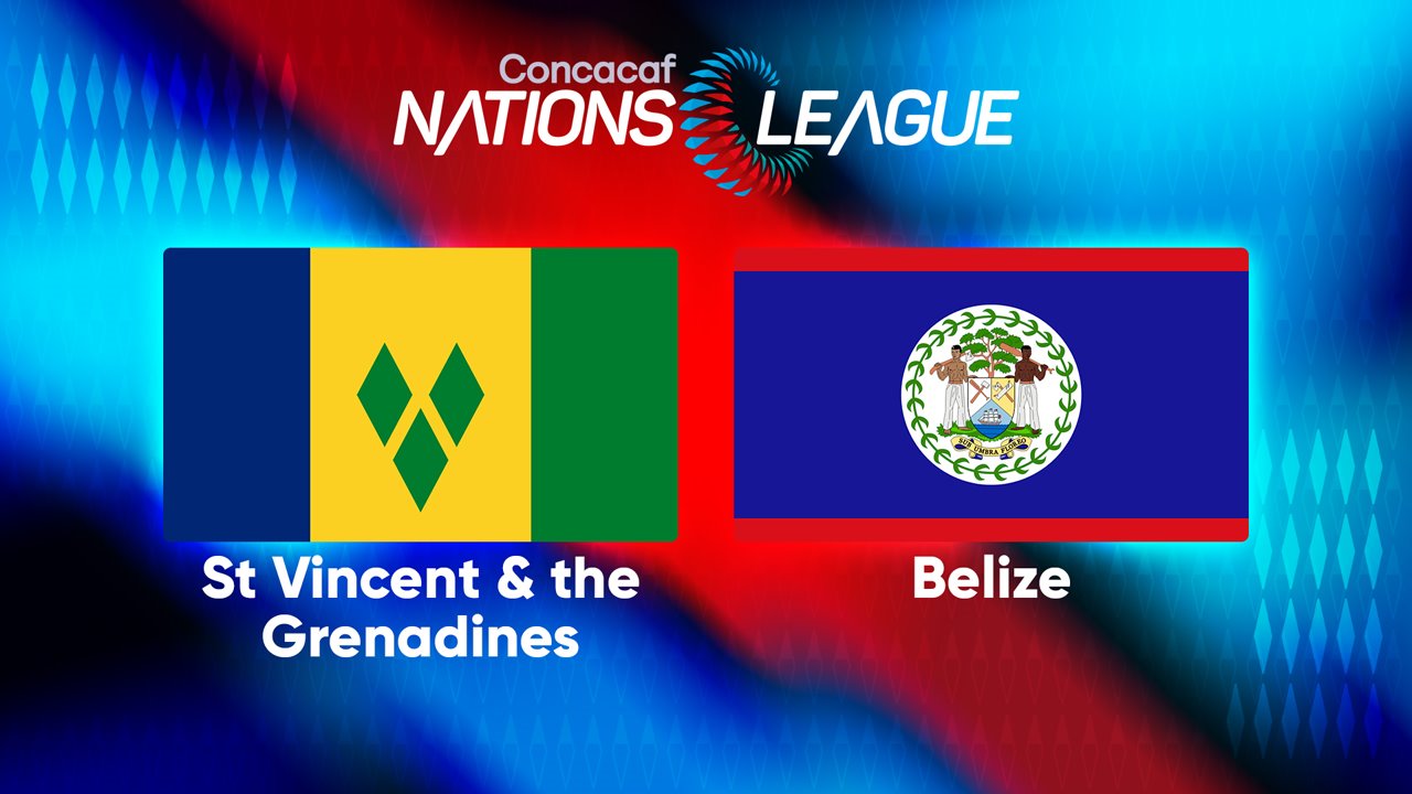 St Vincent and the Grenadines vs Belize poster