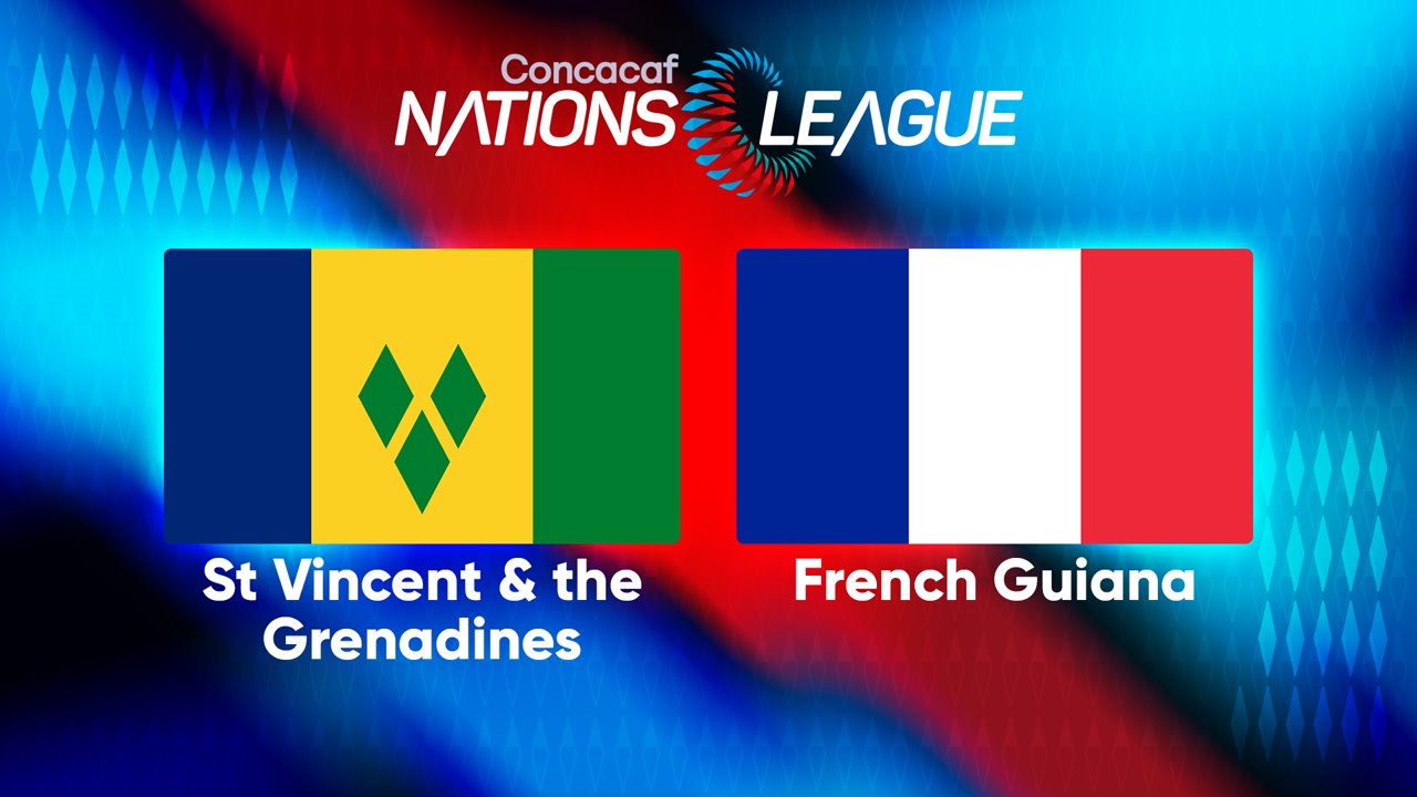 St Vincent and the Grenadines vs French Guiana poster