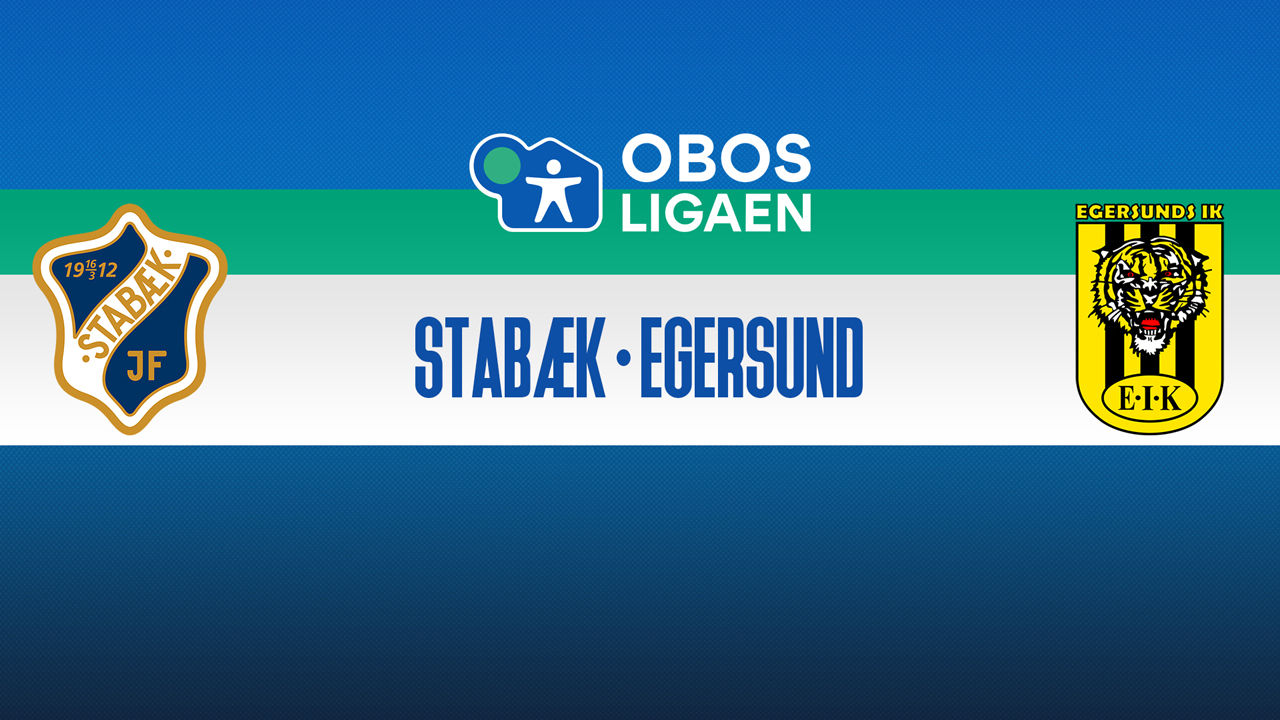Stabæk vs Egersund poster