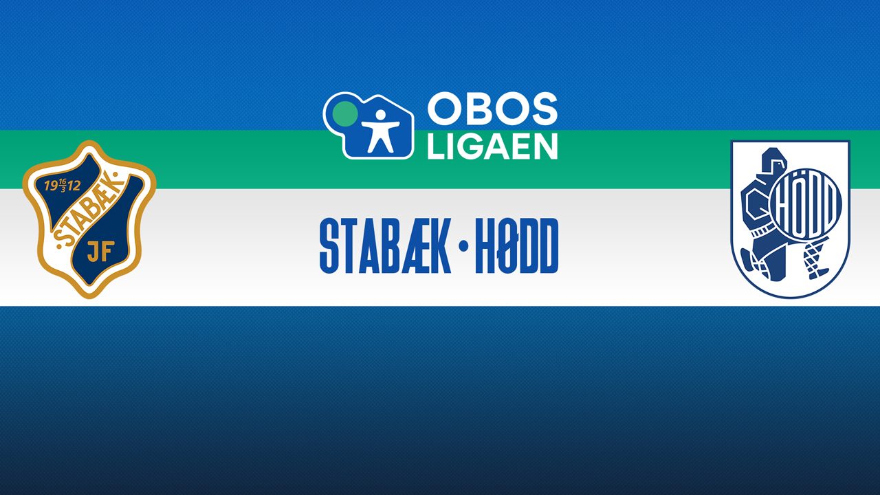 Stabæk vs Hødd poster