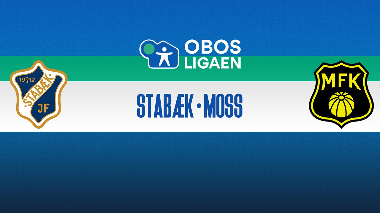 Stabæk vs Moss poster