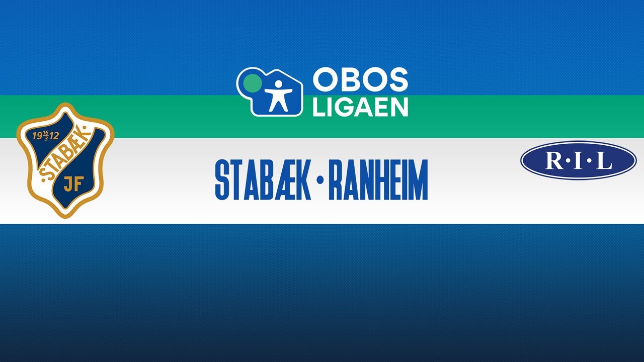 Stabæk vs Ranheim poster