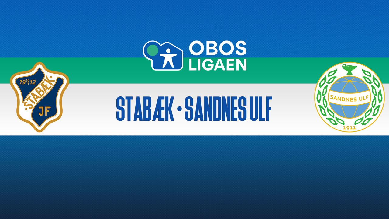 Stabæk vs Sandnes Ulf poster