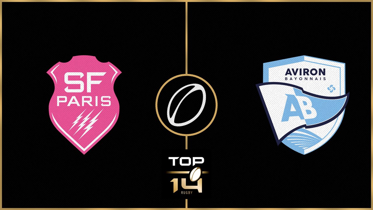 Stade Français Paris vs Aviron Bayonnais poster