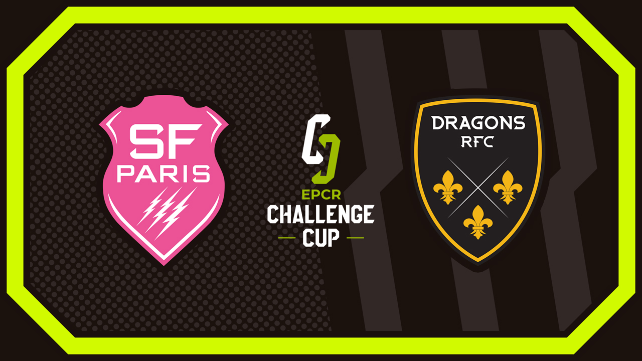 Stade Français Paris vs Dragons poster
