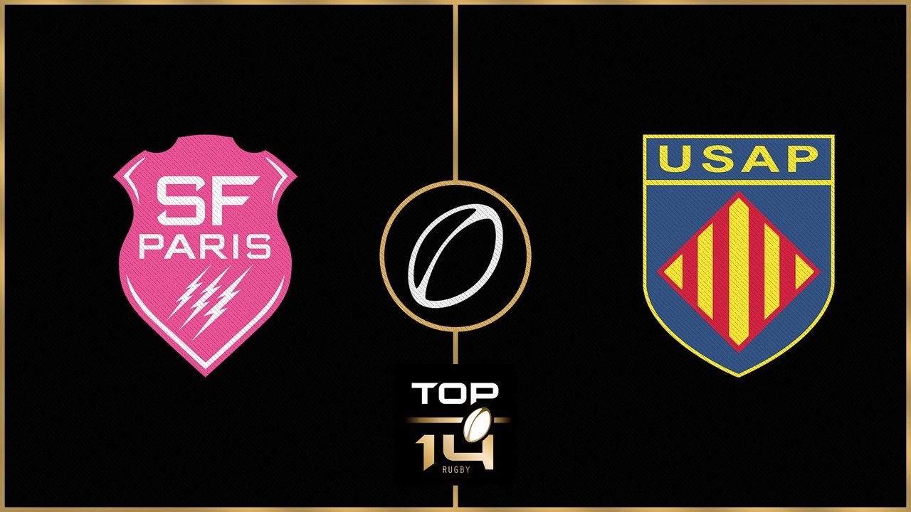 Stade Français Paris vs USA Perpignan poster