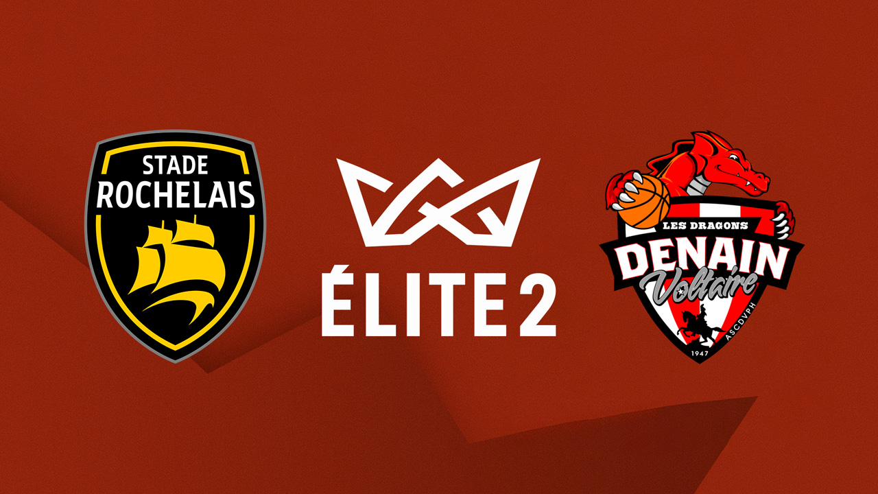 Stade Rochelais Basket vs Denain Voltaire Basket poster