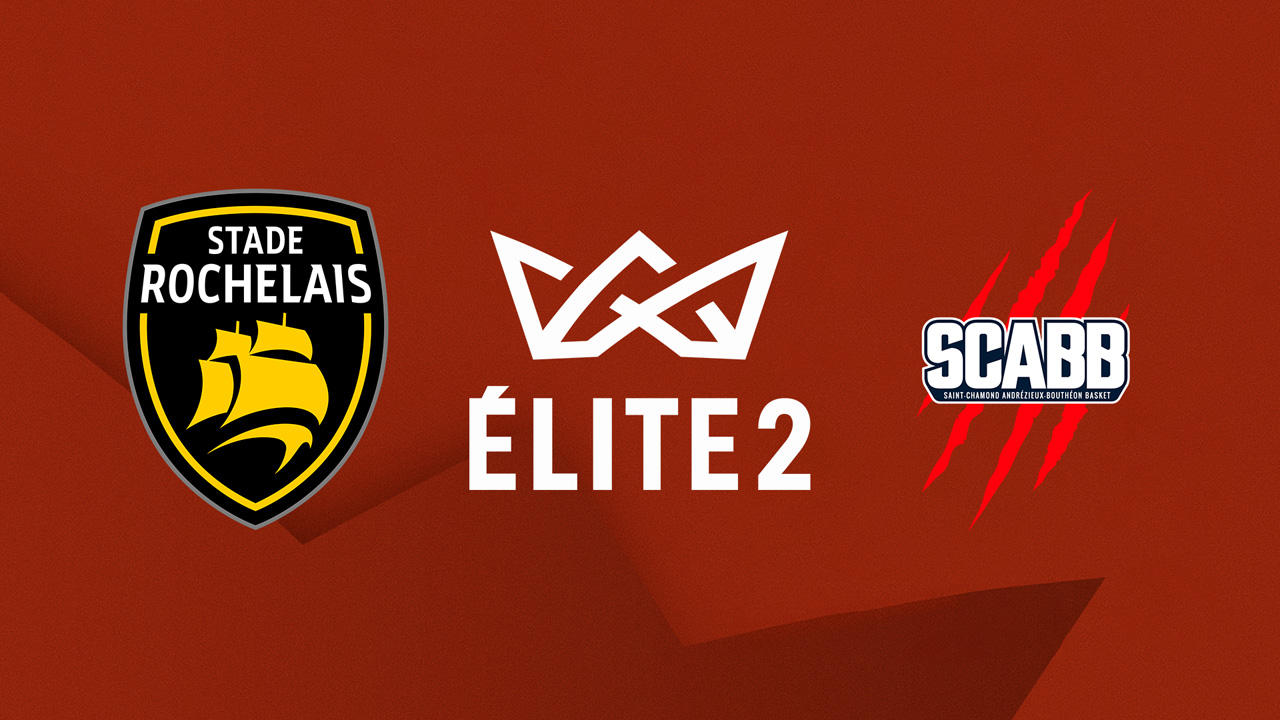 Stade Rochelais Basket vs Saint-Chamond Basket poster