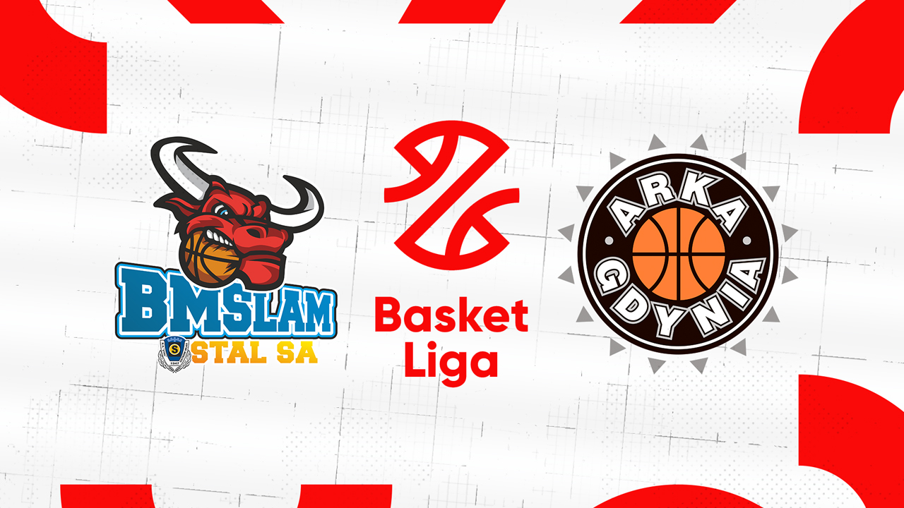 Stal Ostrów Wielkopolski vs Arka Gdynia Basketball poster