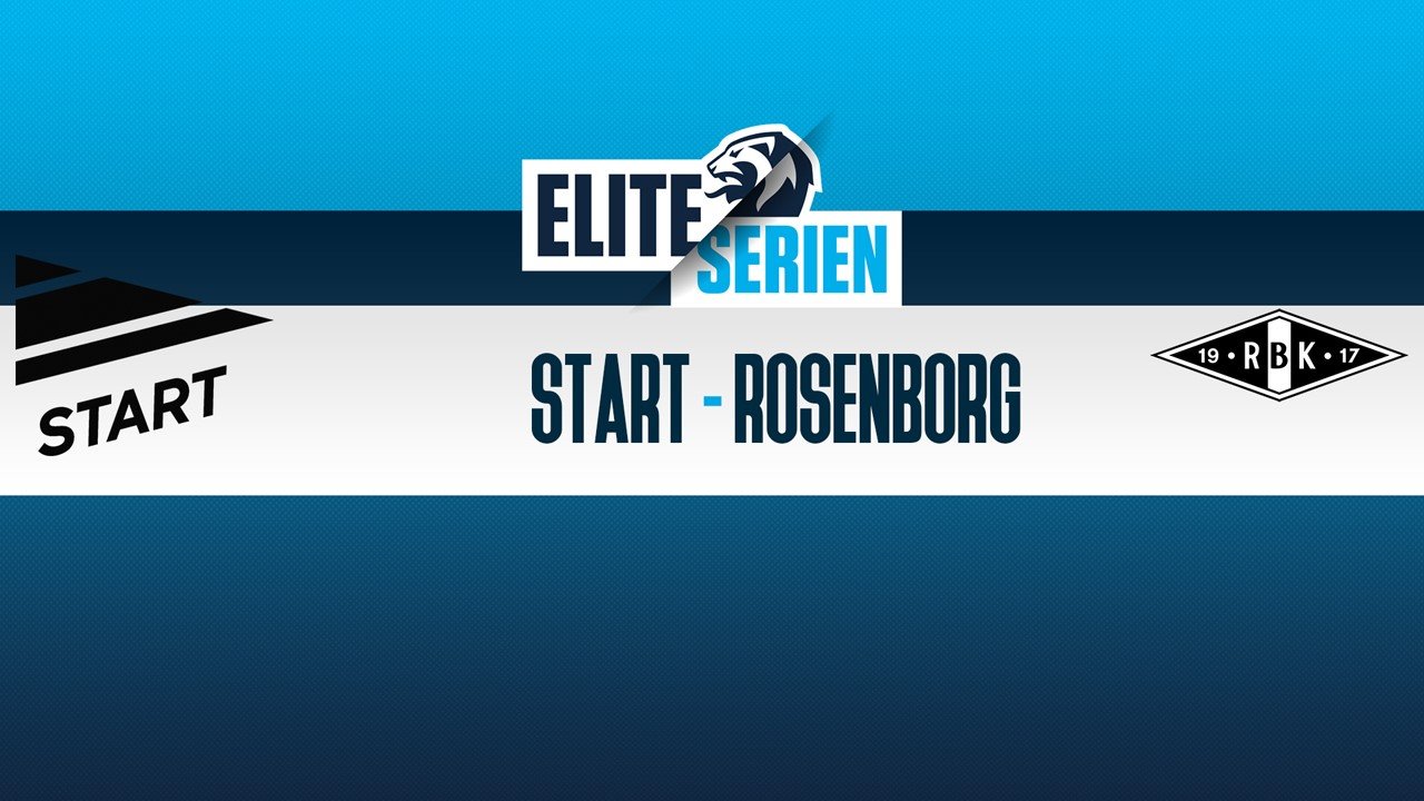 Start vs Rosenborg poster