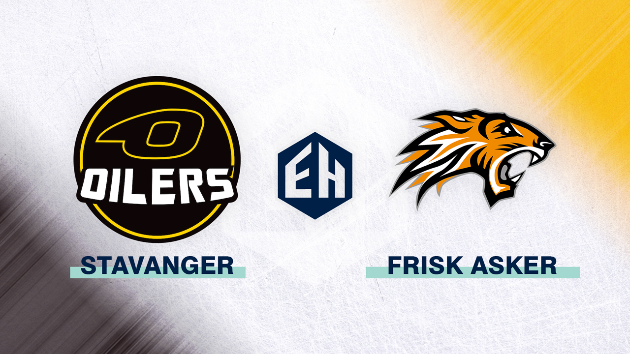 Stavanger Oilers vs Frisk Asker poster