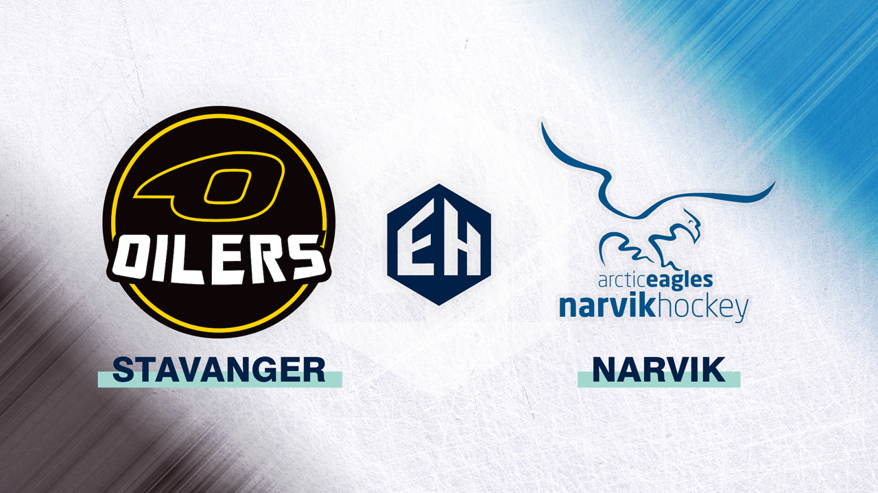 Stavanger Oilers vs Narvik poster