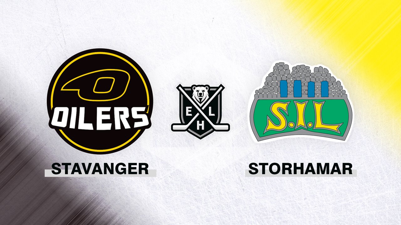 Stavanger Oilers vs Storhamar poster