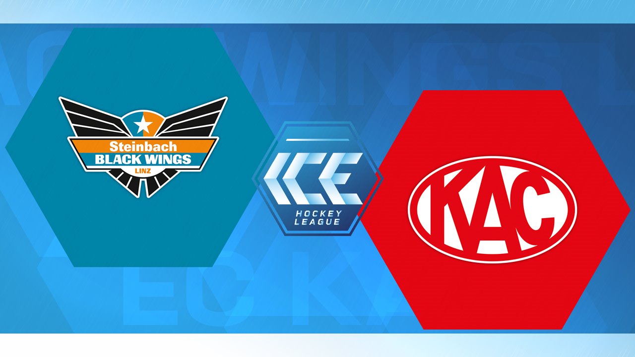 Steinbach Black Wings 1992 vs Klagenfurt poster