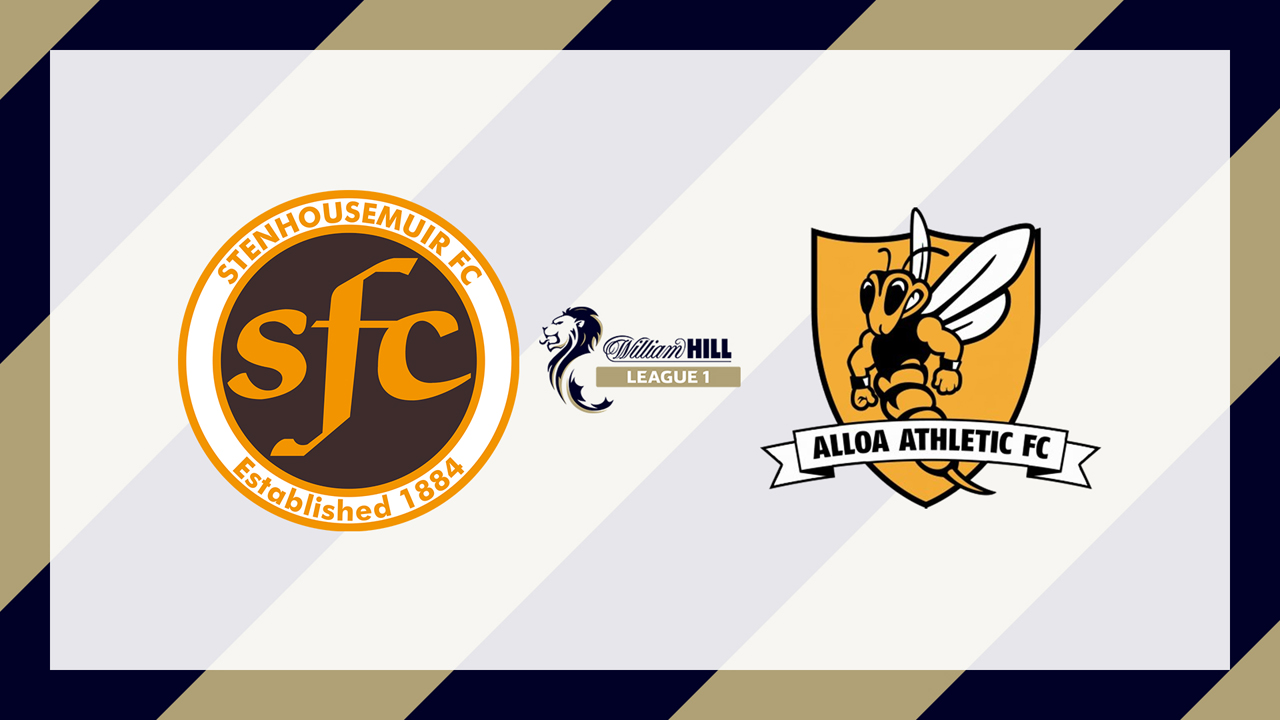 Stenhousemuir vs Alloa Athletic poster