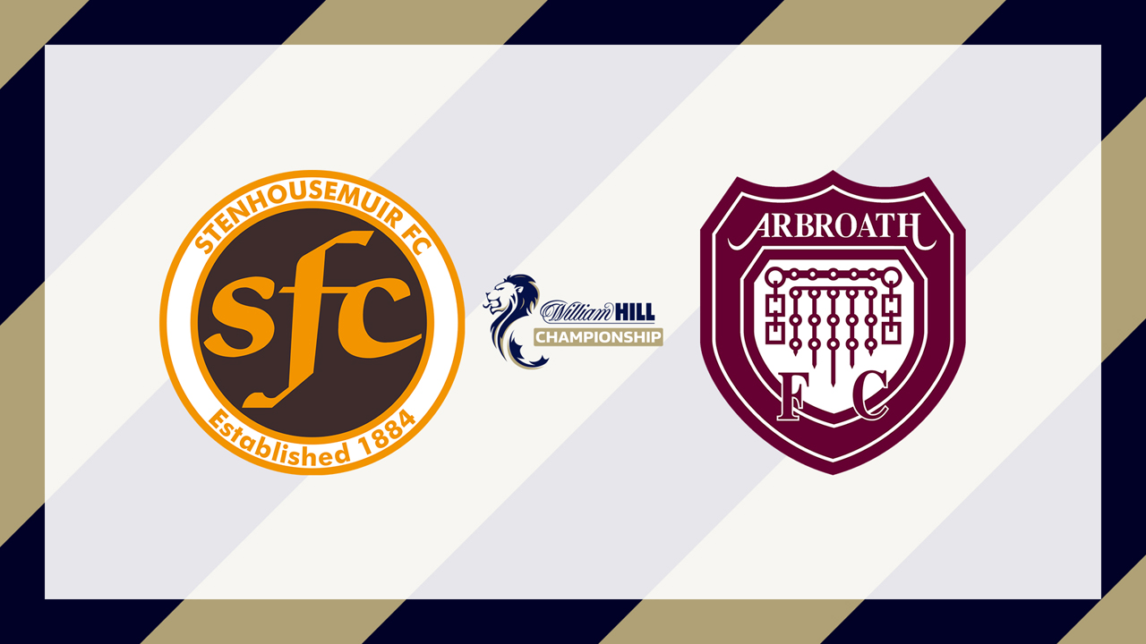 Stenhousemuir vs Arbroath poster