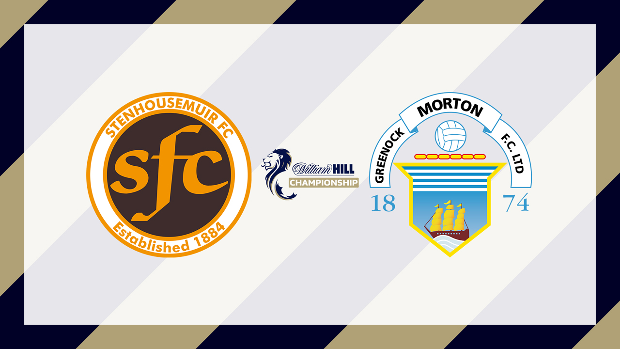 Stenhousemuir vs Greenock Morton poster