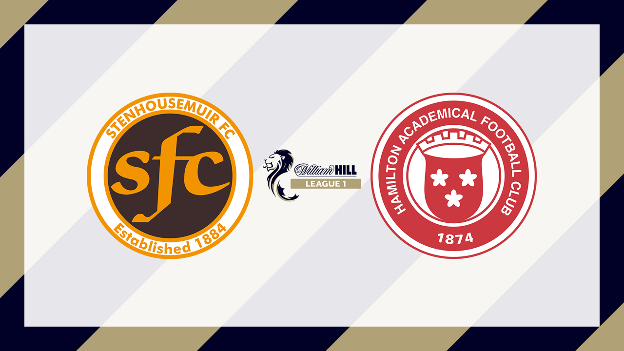 Stenhousemuir vs Hamilton Academical poster