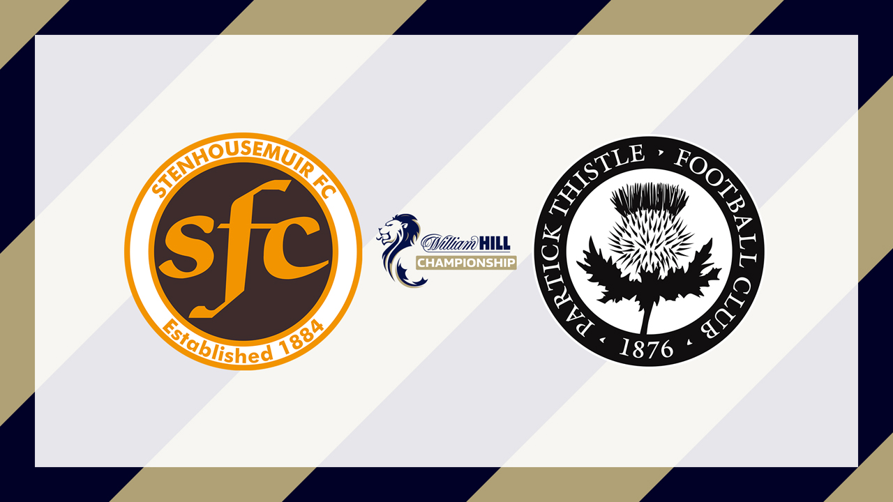 Stenhousemuir vs Partick Thistle poster