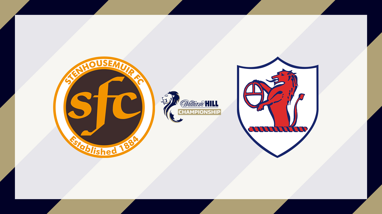 Stenhousemuir vs Raith Rovers poster
