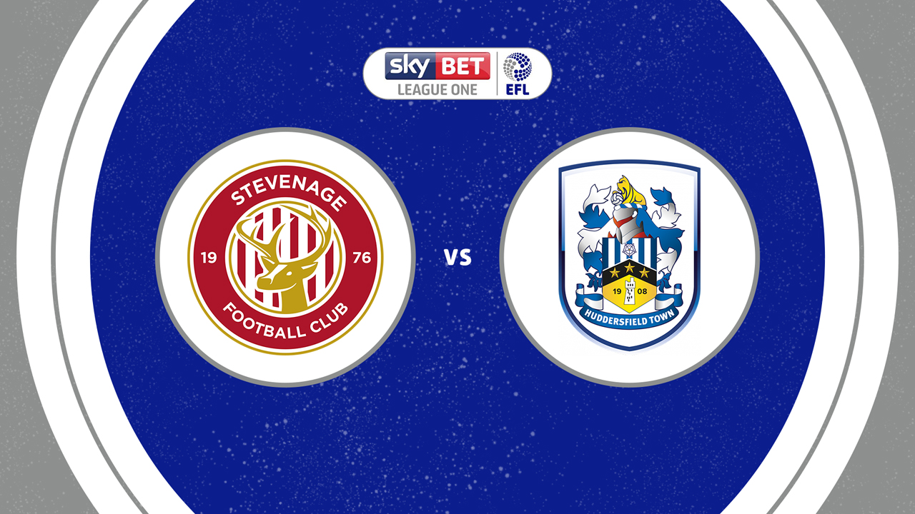 Stevenage vs Huddersfield Town poster