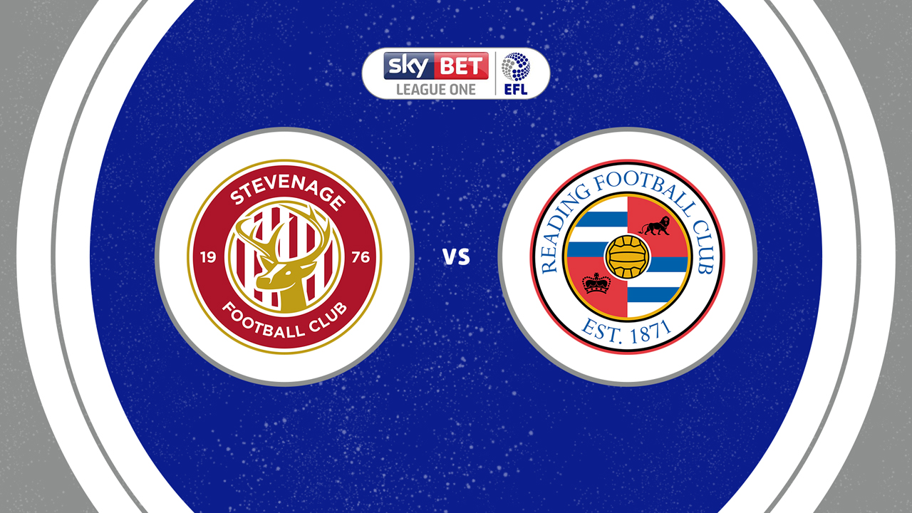 Stevenage vs Reading poster