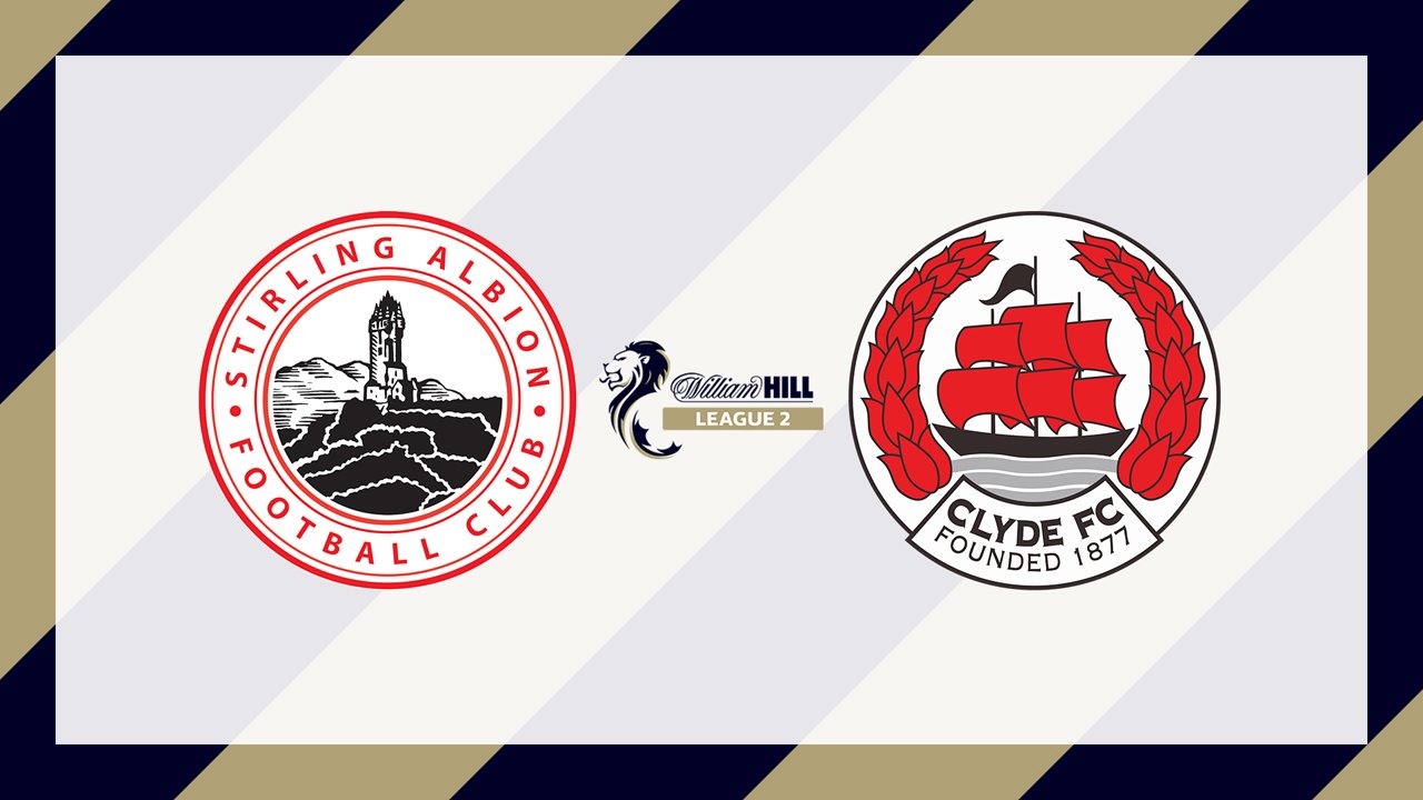 Stirling Albion vs Clyde poster