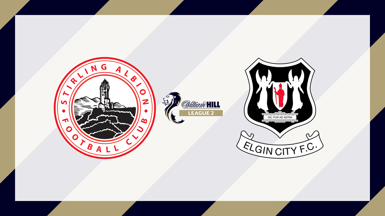 Stirling Albion vs Elgin City poster