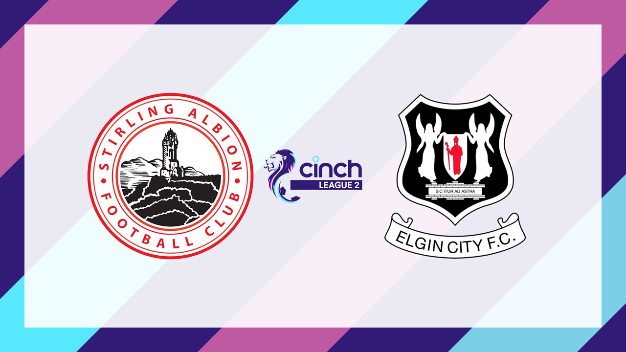 Stirling Albion vs Elgin City poster