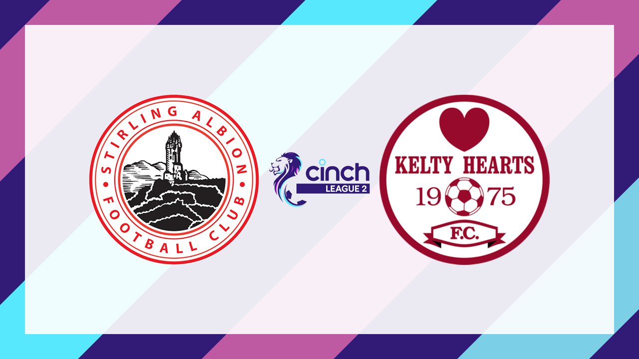 Stirling Albion vs Kelty Hearts poster
