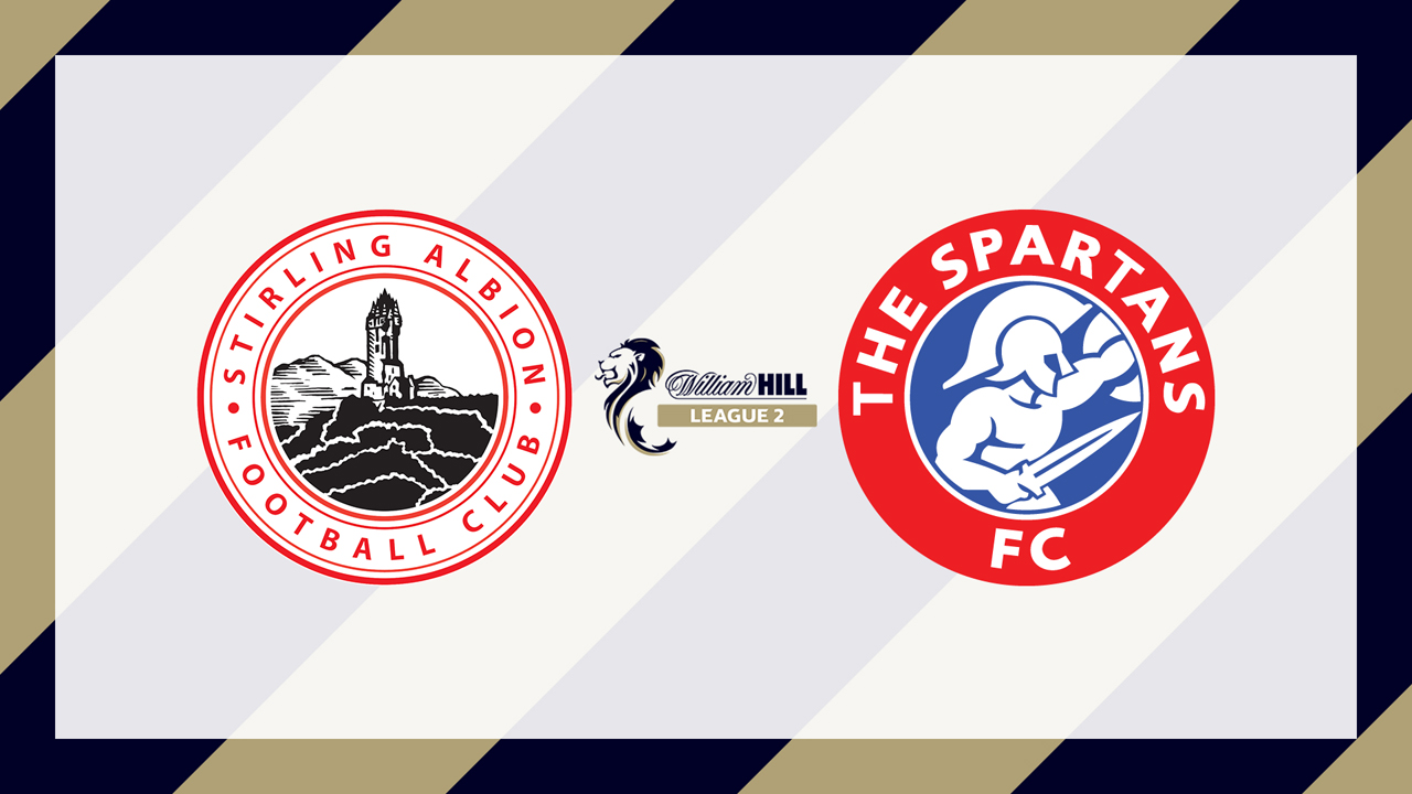 Stirling Albion vs The Spartans poster